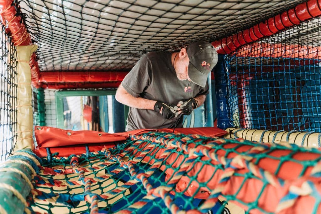 Soft play installation built by Next Level Parks for a family entertainment center